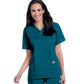 Women's 3-Pocket Clean Back V-Neck Scrub Top