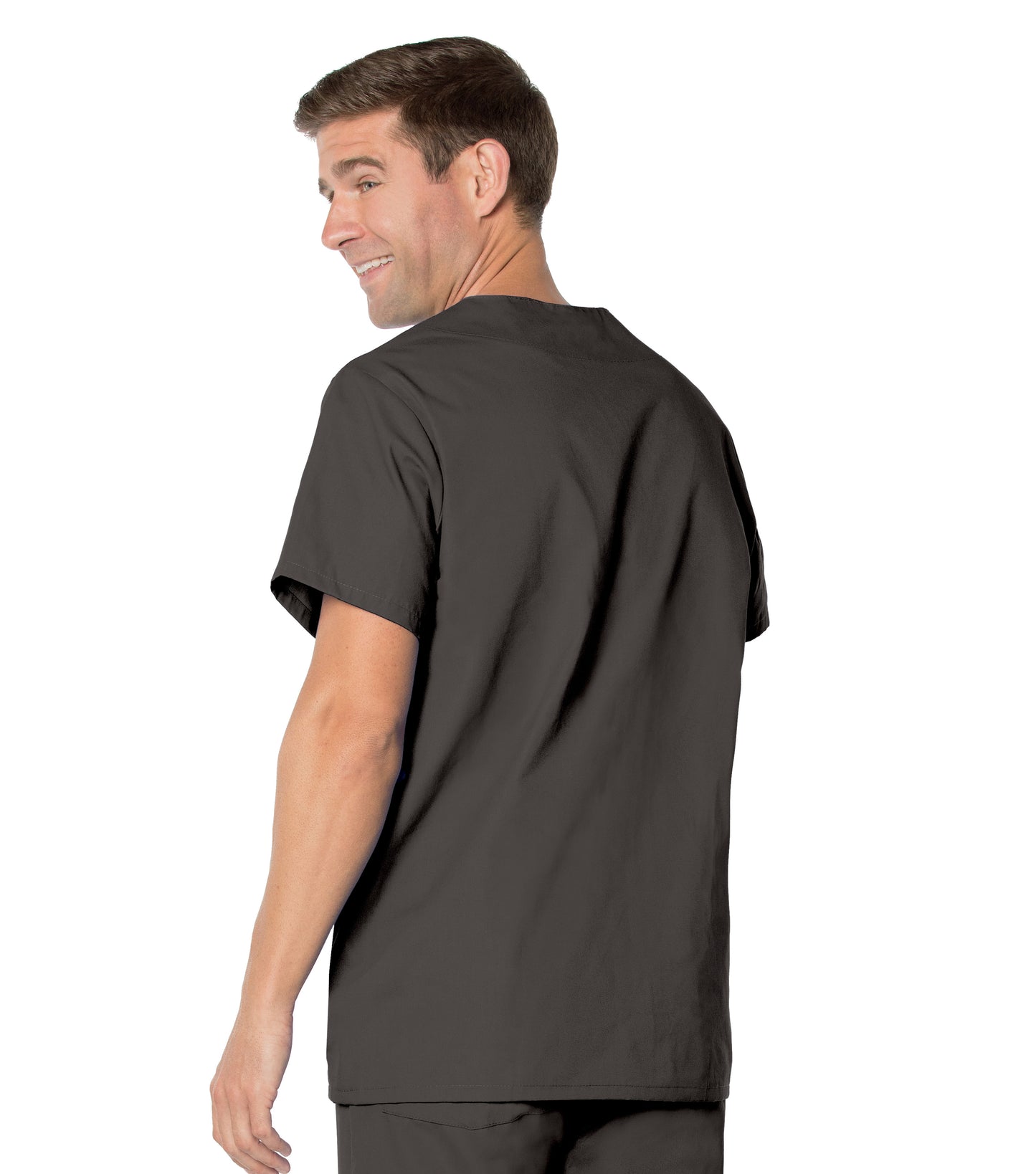 Men's 5-Pocket V-Neck Scrub Top