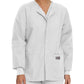 Unisex 3-Pocket Snap-Front Warm-Up Scrub Jacket