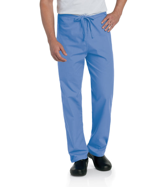 Unisex One-Pocket Reversible High-Rise Waist Pant - 7602 - Ceil Blue