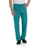 Unisex One-Pocket Reversible High-Rise Waist Pant - 7602 - Teal