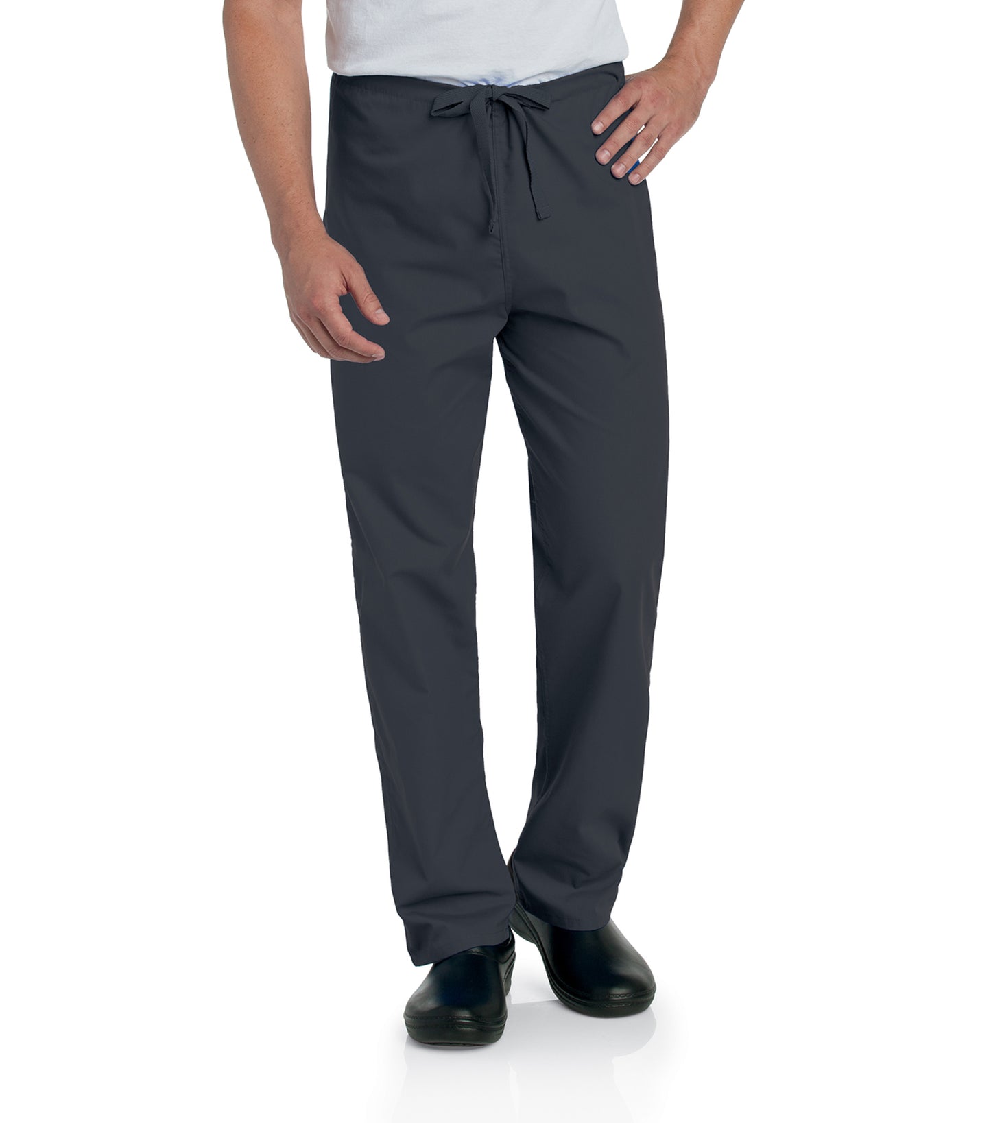 Unisex One-Pocket Reversible High-Rise Waist Pant - 7602 - Graphite