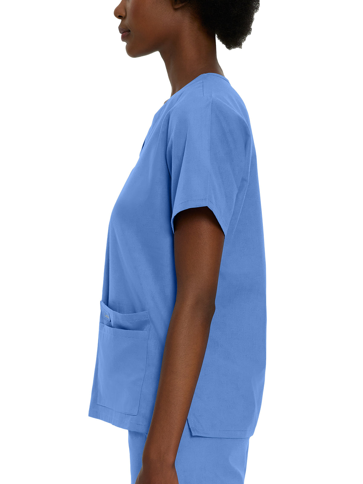 Women's 4-Pocket Durable V-Neck Scrub Top