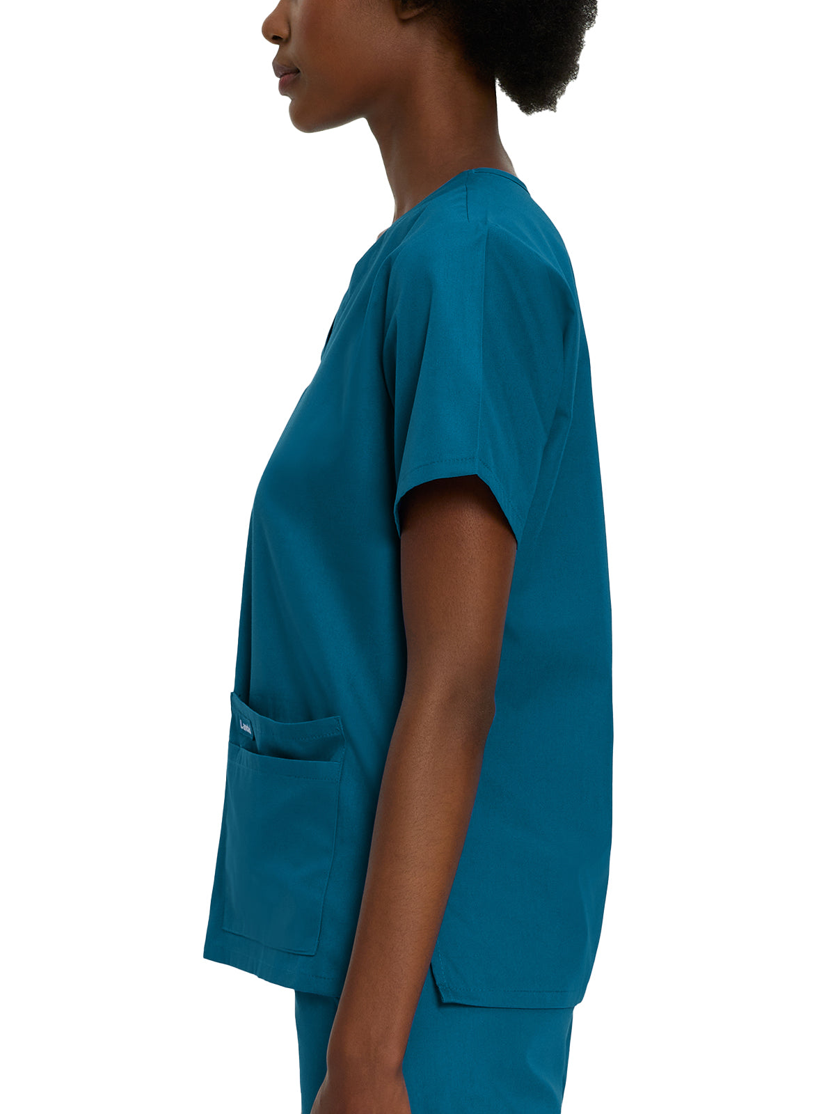 Women's 4-Pocket Durable V-Neck Scrub Top