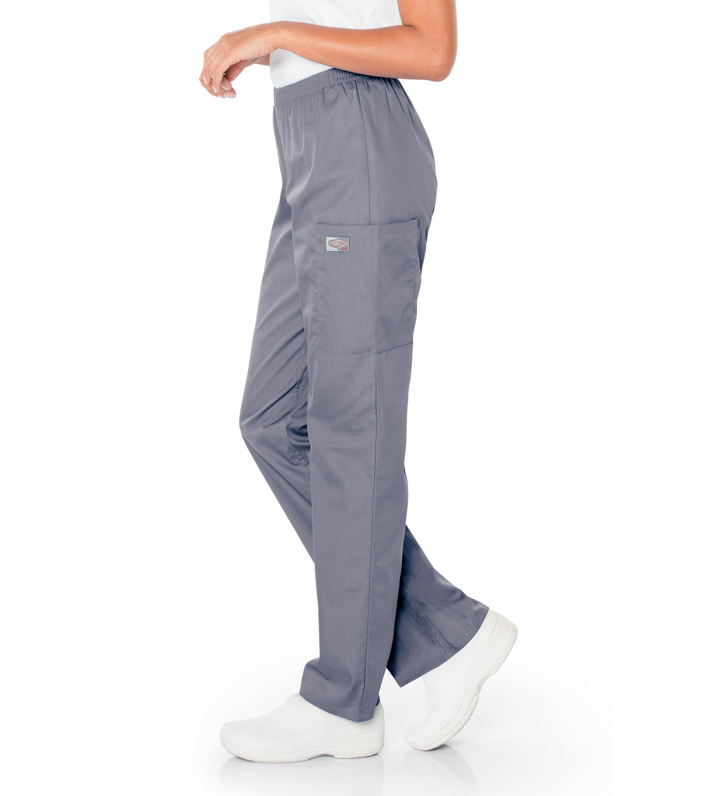 Women's 3-Pocket High-Rise Triple-Elastic Waist Scrub Pant