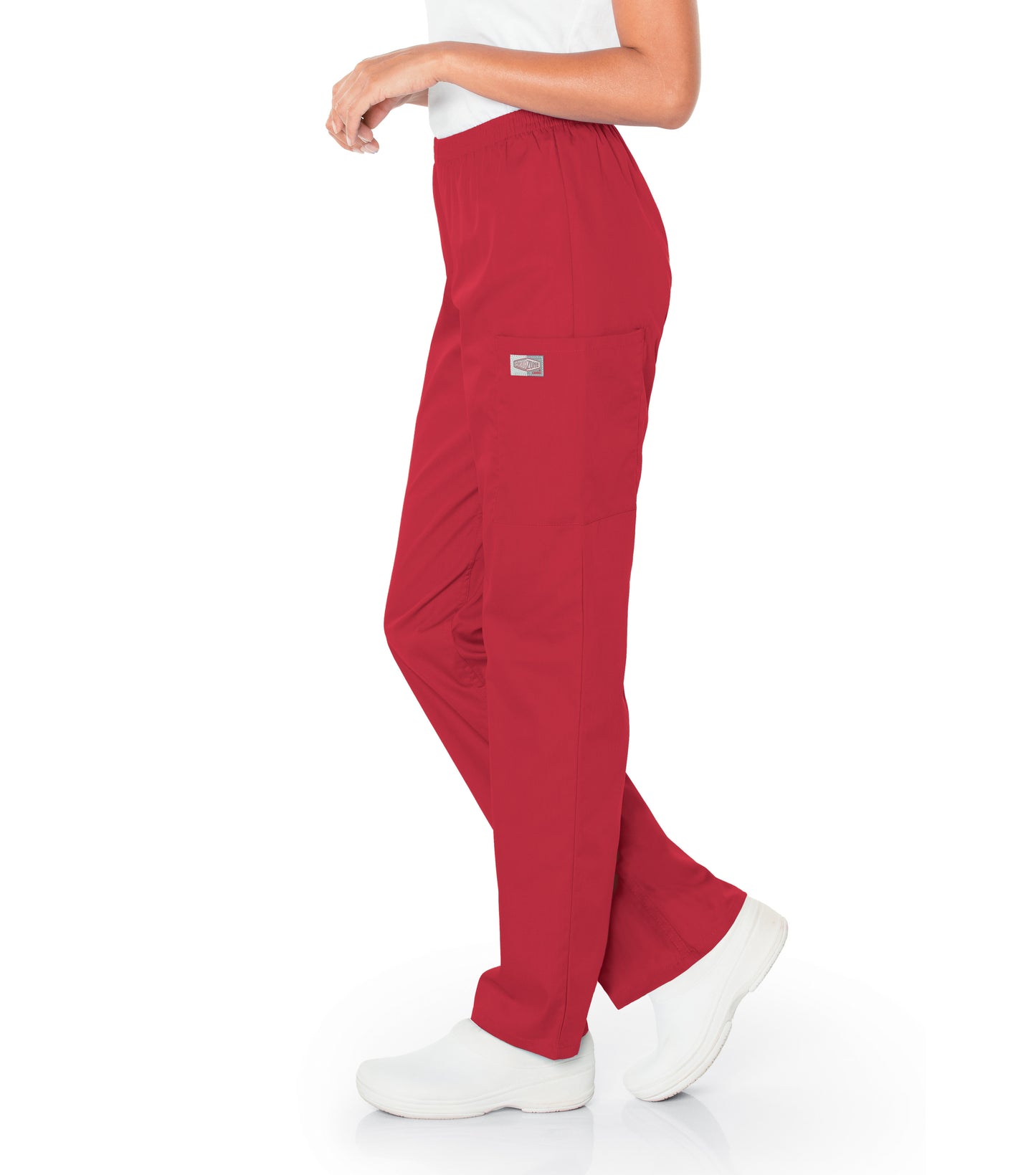 Women's 3-Pocket High-Rise Triple-Elastic Waist Scrub Pant