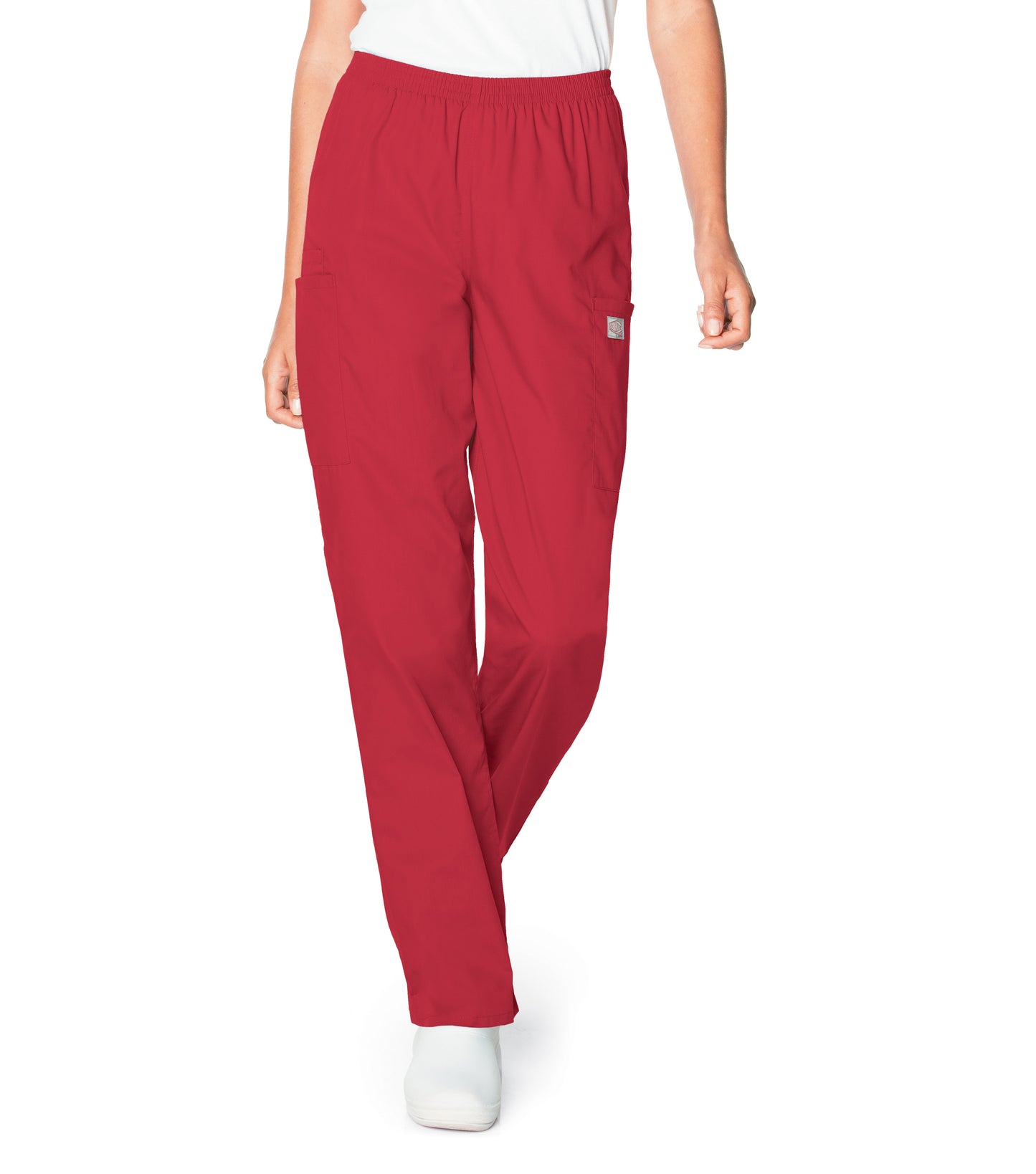 Women's 3-Pocket High-Rise Triple-Elastic Waist Scrub Pant