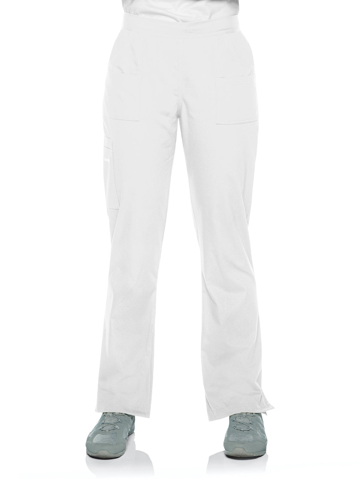 Women's 7-Pocket Straight Leg Cargo Pant - 8380 - White