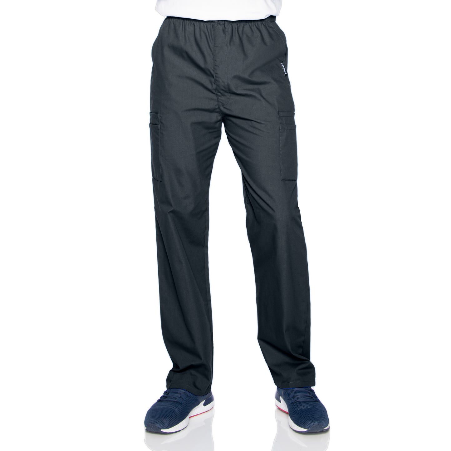 Men's Seven-Pocket High-Rise Elastic Waist Cargo Pant - 8555 - Graphite