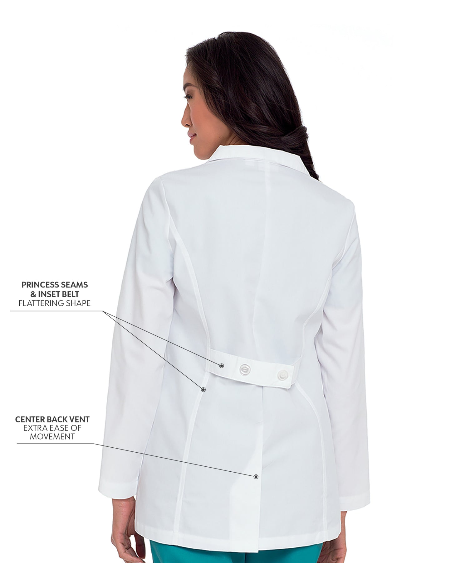 Women's Three-Pocket 31"  Consultation Lab Coat