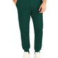 Men's Seven-Pocket Mid-Rise Rib-Knit Elastic Waist Jogger Pant - LB407 - Hunter