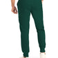 Men's 7-Pocket Mid-Rise Rib-Knit Elastic Waist Jogger Scrub Pant