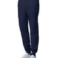 Men's Seven-Pocket Mid-Rise Rib-Knit Elastic Waist Jogger Pant - LB407 - True Navy