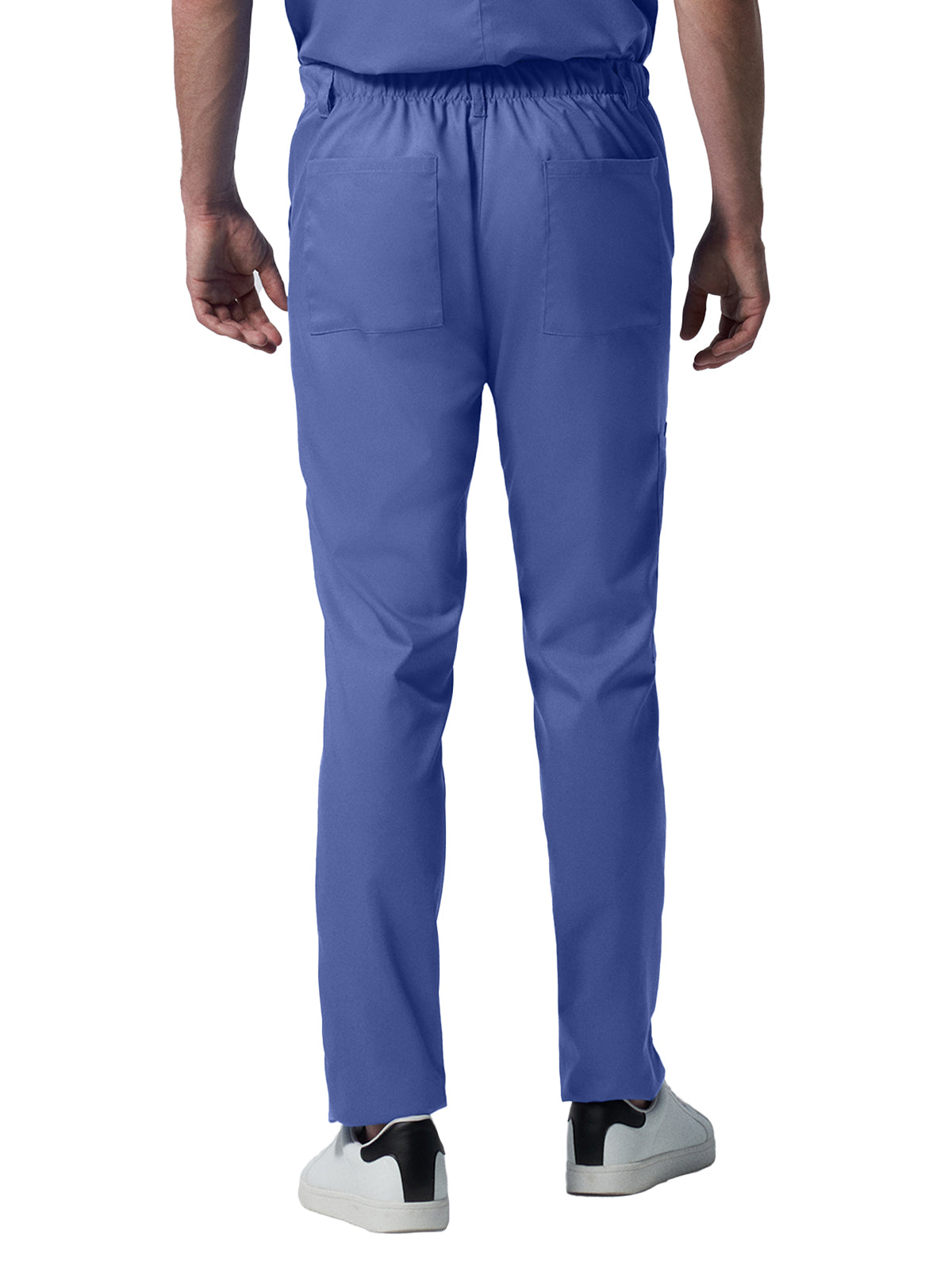 Men's 6-Pocket Zipper Fly Straight Leg Pant