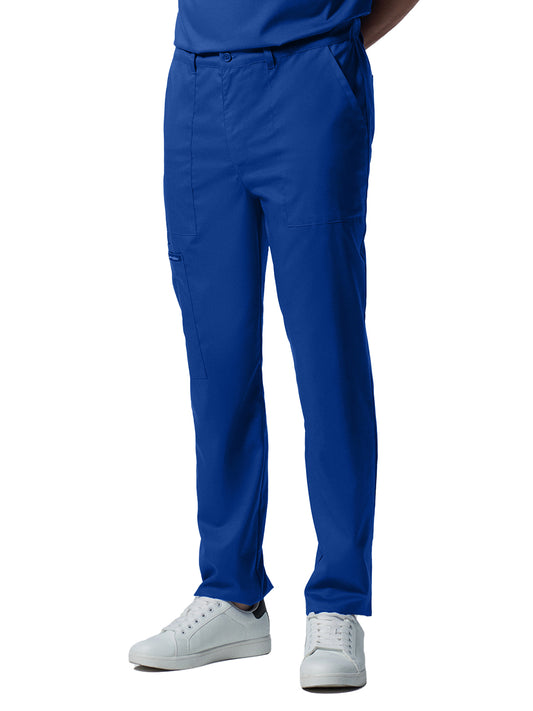 Men's Six-Pocket Zipper Fly Straight Leg Pant - LB408 - Galaxy