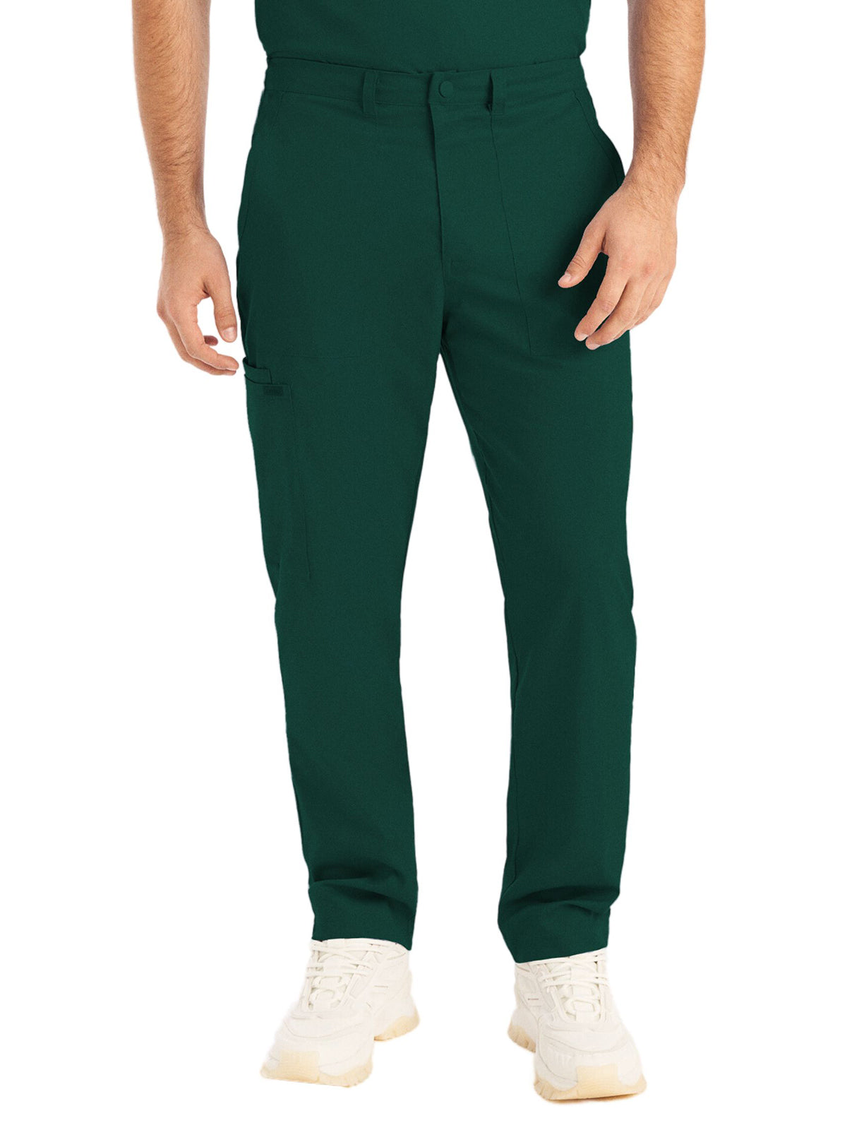 Men's Six-Pocket Zipper Fly Straight Leg Pant - LB408 - Hunter