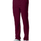 Men's Six-Pocket Zipper Fly Straight Leg Pant - LB408 - Wine