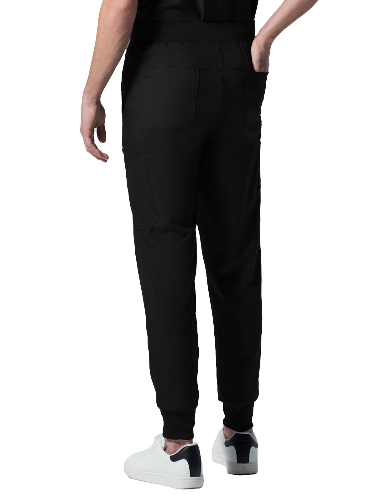 Men's 7-Pocket Mid-Rise Triple-Elastic Waist Jogger Pant