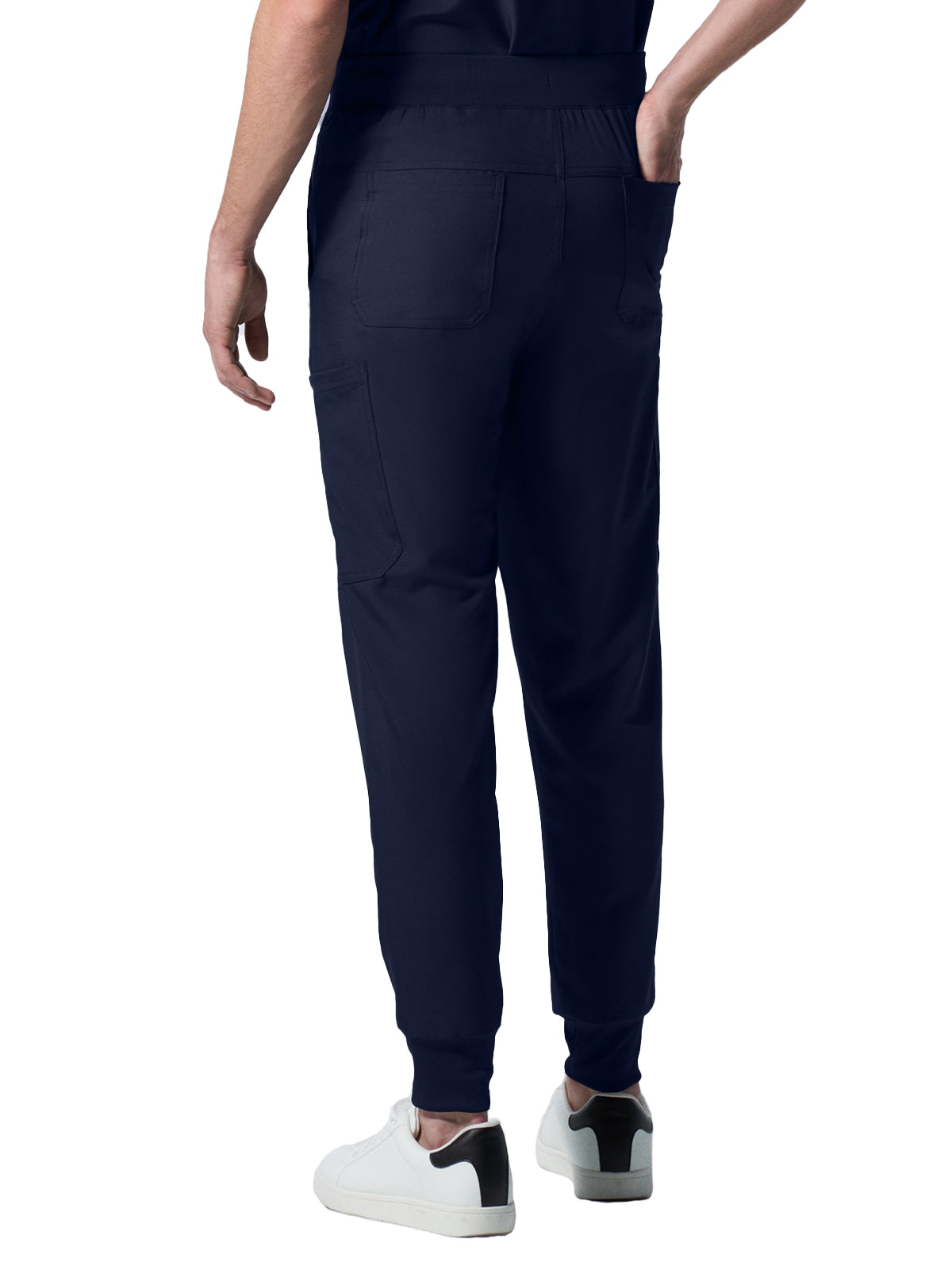 Men's 7-Pocket Mid-Rise Triple-Elastic Waist Jogger Pant