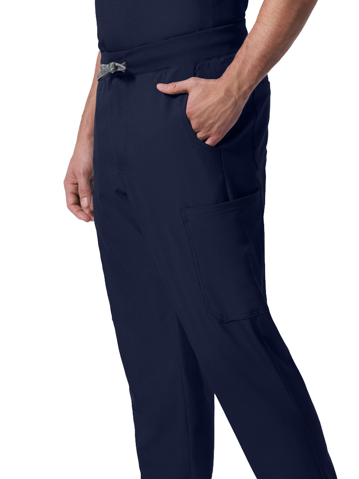 Men's 7-Pocket Mid-Rise Triple-Elastic Waist Jogger Pant