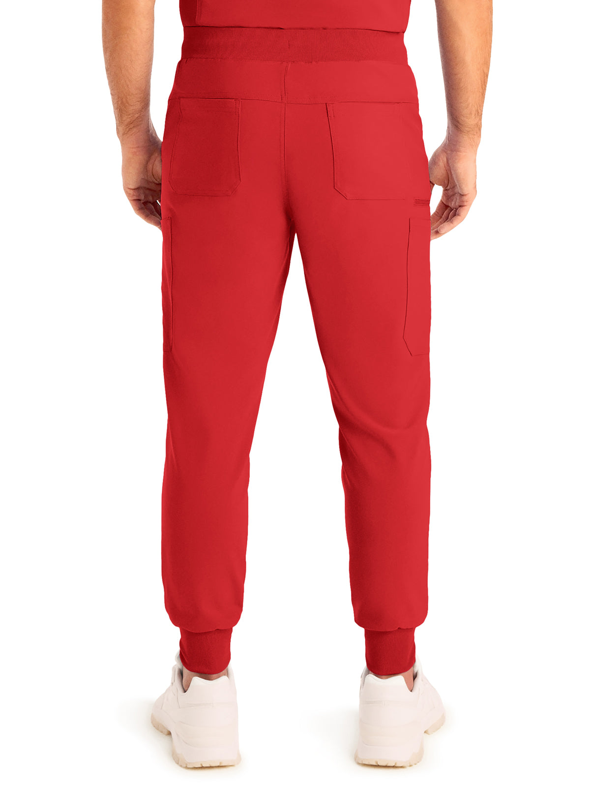 Men's 7-Pocket Mid-Rise Triple-Elastic Waist Jogger Pant