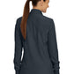 Women's 3-Pocket Mock-Neck Zip-Front Scrub Jacket