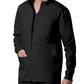 Men's 4-Pocket Mock Neck Zip-Front Scrub Jacket