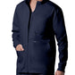 Men's Four-Pocket Mock Neck Zip-Front Jacket - LJ702 - True Navy