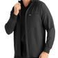 Men's 3-Pocket Mock-Neck Zip-Front Scrub Jacket