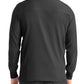 Men's 3-Pocket Mock-Neck Zip-Front Scrub Jacket