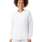 Women's Three-Pocket Scrub Jacket - LJ706 - White