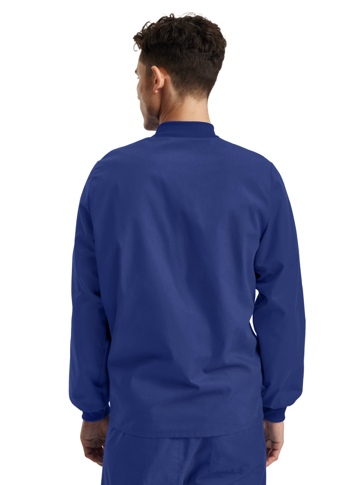 Unisex Snap Front Warm-Up Scrub Jacket