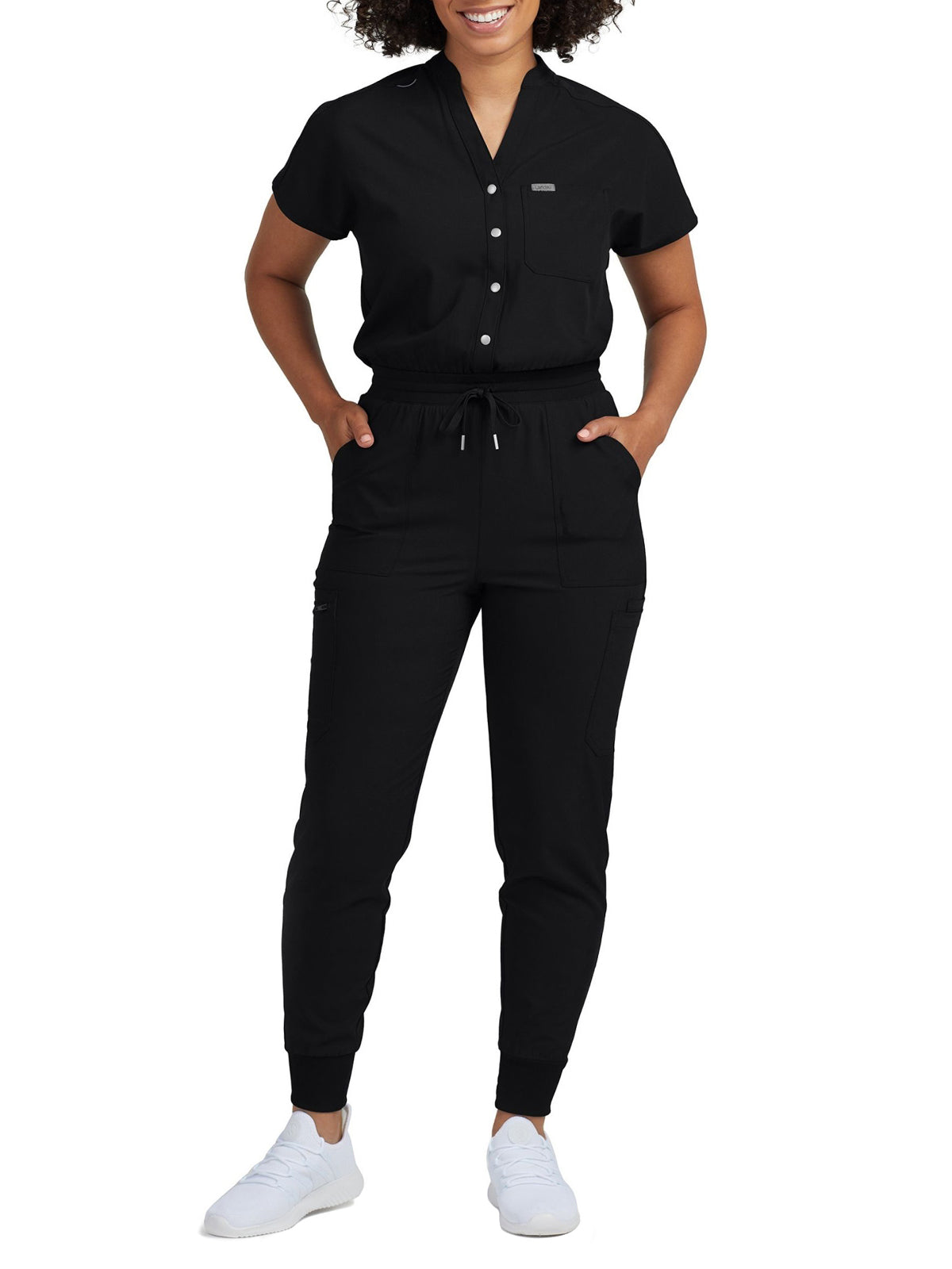 Women's 8-Pocket Cargo Jumpsuit