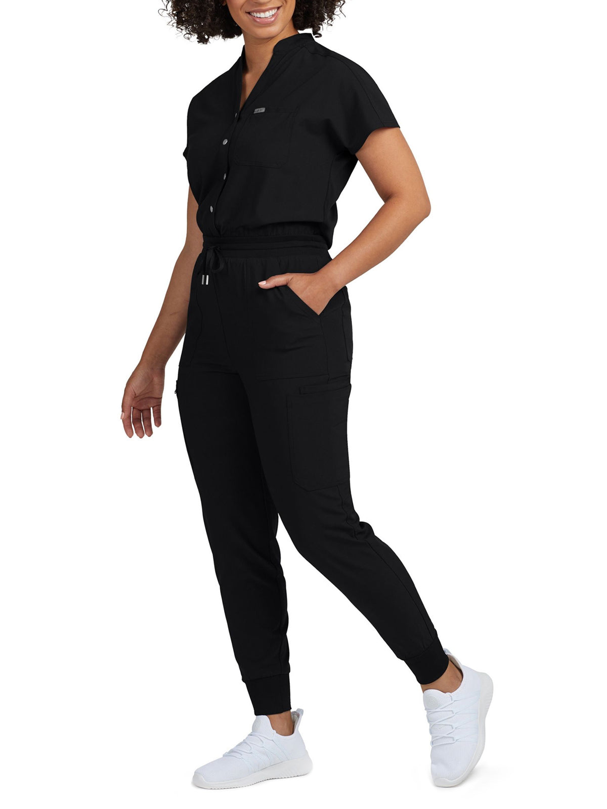 Women's 8-Pocket Cargo Jumpsuit