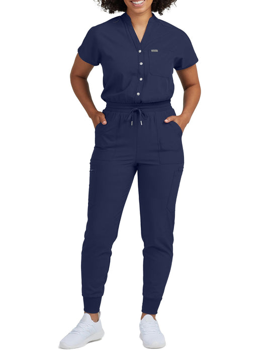 Women's 8-Pocket Cargo Jumpsuit