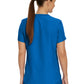 Women's 2-Pocket Shirttail Hemline V-Neck Scrub Top