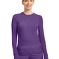 Women's One-Pocket Long-Sleeve Crew Neck Underscrub Tee - LT103 - Eggplant