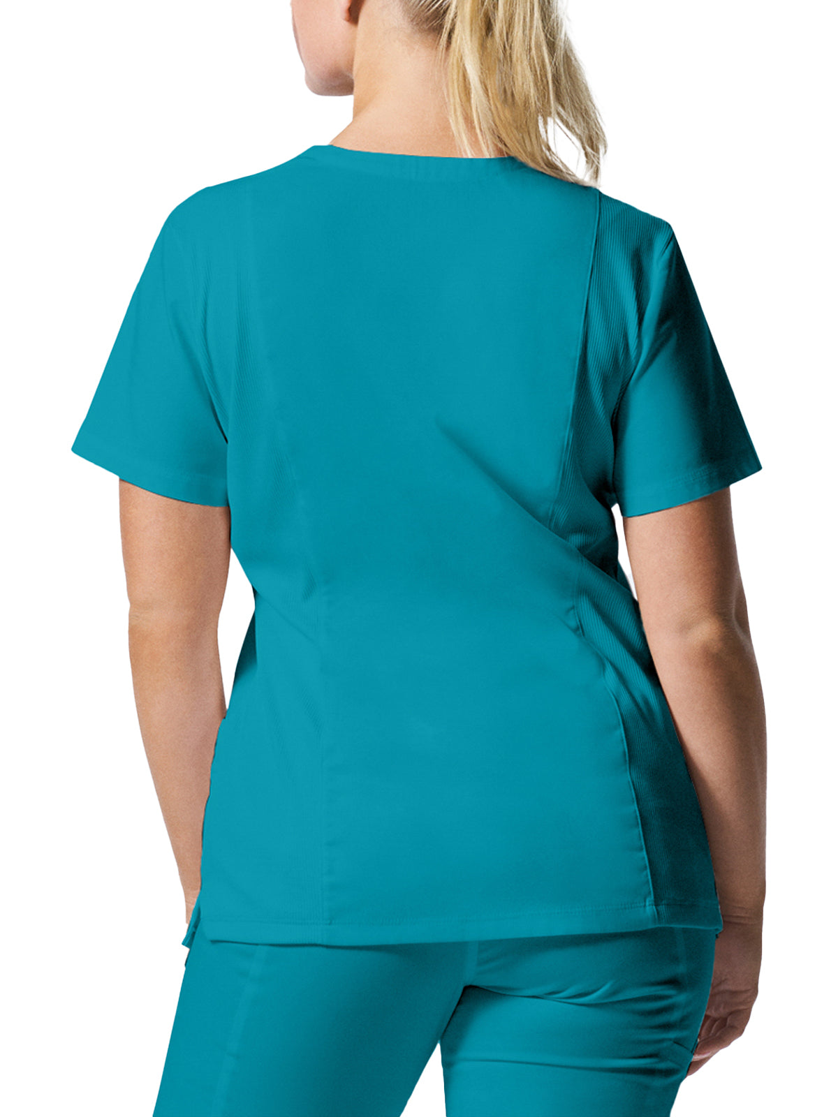 Women's 3-Pocket V-Neck Scrub Top