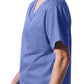 Men's 2-Pocket Tuckable V-Neck Scrub Top