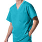 Men's Two-Pocket Tuckable V-Neck Top - LT108 - Teal