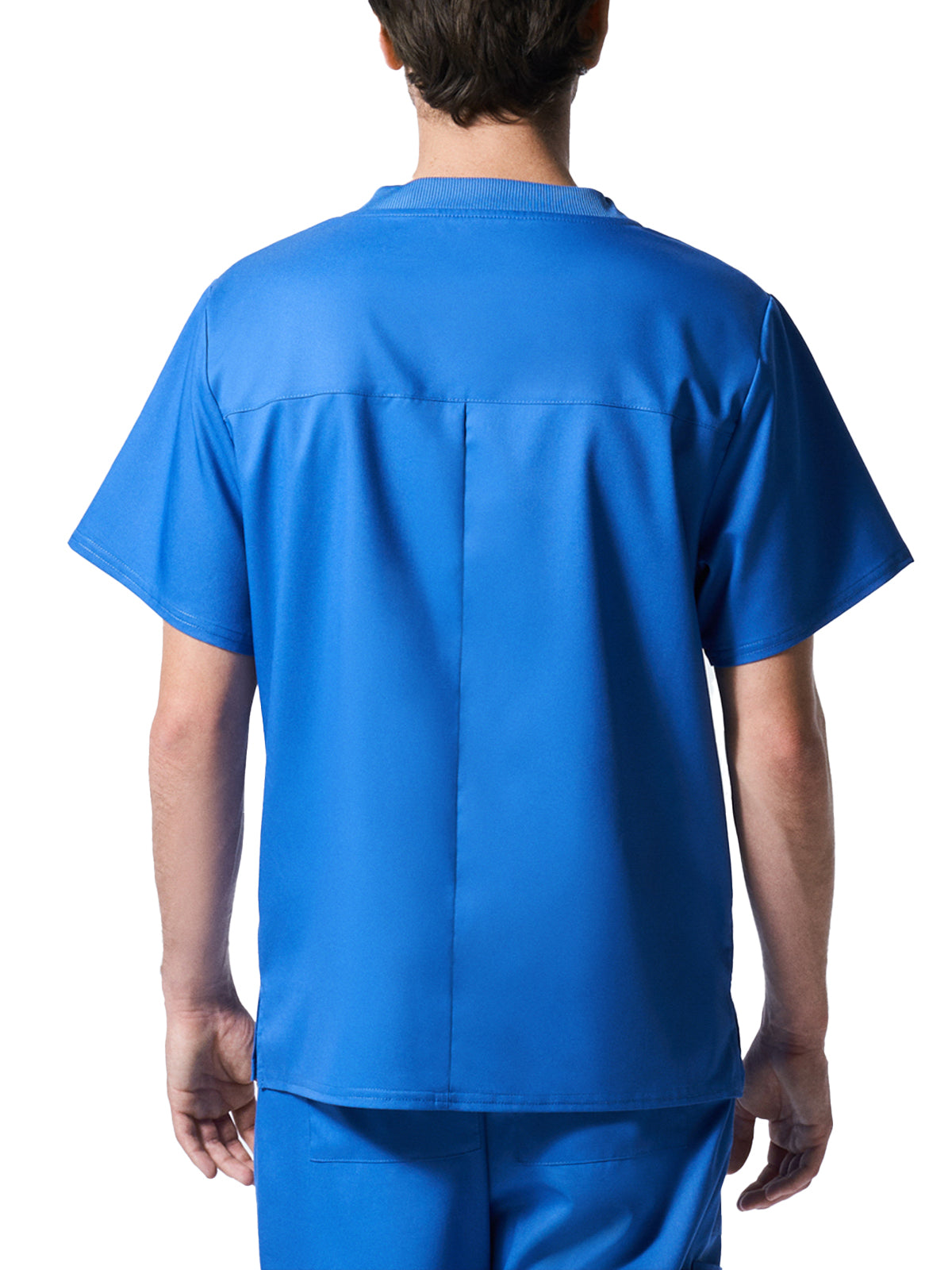 Men's 2-Pocket Tuckable V-Neck Scrub Top