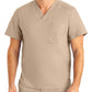 Men's 2-Pocket Tuckable V-Neck Scrub Top