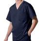 Men's 2-Pocket Tuckable V-Neck Scrub Top