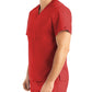 Men's 2-Pocket Tuckable V-Neck Scrub Top