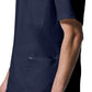 Men's 4-Pocket Back Yoke V-Neck Scrub Top