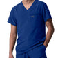 Men's 2-Pocket Tuckable V-Neck Scrub Top