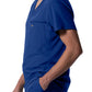 Men's 2-Pocket Tuckable V-Neck Scrub Top