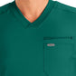 Men's 2-Pocket Tuckable V-Neck Scrub Top