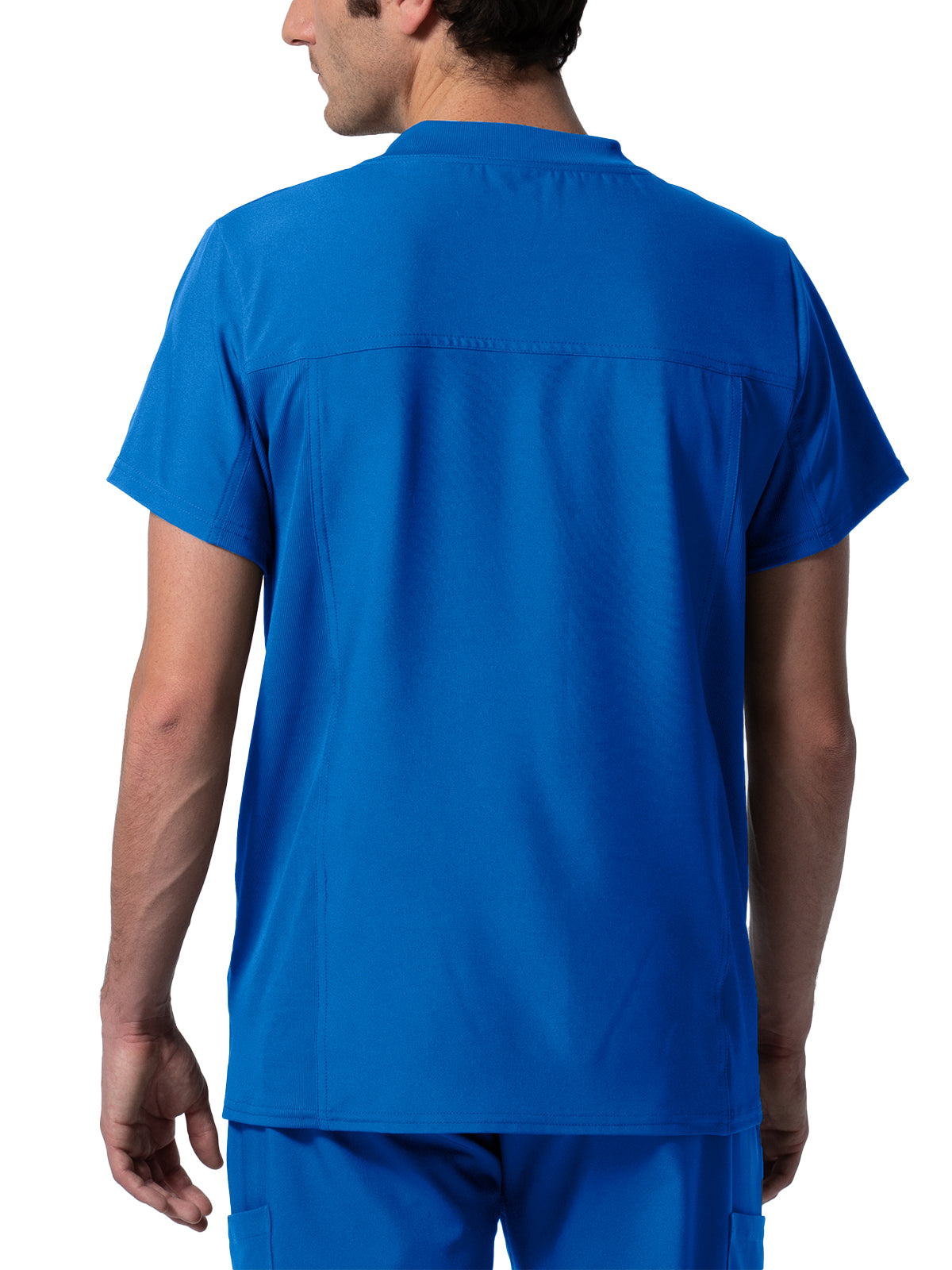 Men's 2-Pocket Tuckable V-Neck Scrub Top