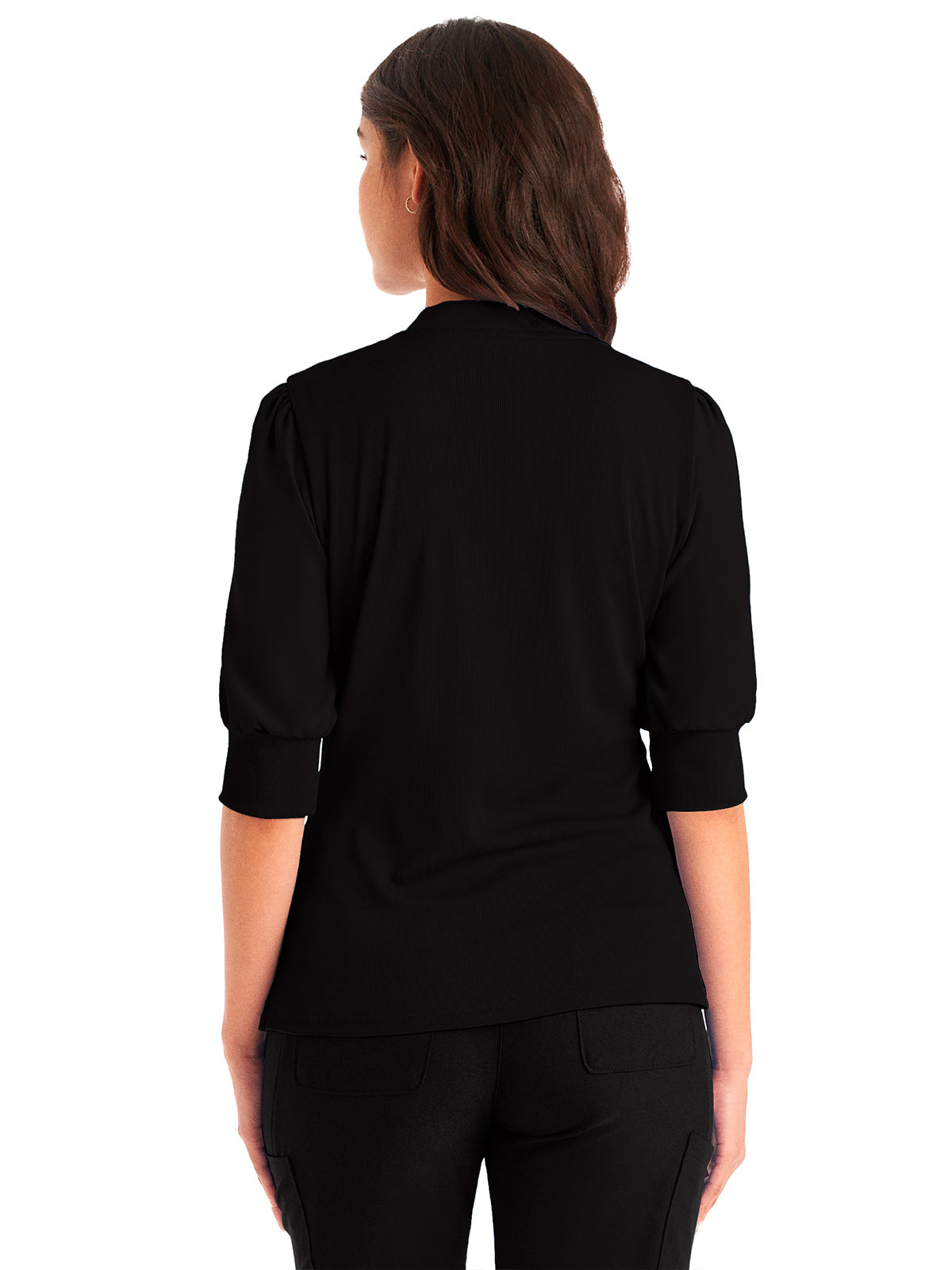 Women's 3-Pocket Y-Neck Top